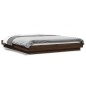 vidaXL Estructura de cama madera de ingeniería marrón roble 150x200 cm vidaXL Estructura de cama madera de ingeniería marrón roble 150x200 cm