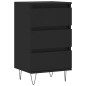 vidaXL Aparador madera de ingeniería negro 40x35x70 cm vidaXL Aparador madera de ingeniería negro 40x35x70 cm