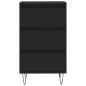 vidaXL Aparador madera de ingeniería negro 40x35x70 cm vidaXL Aparador madera de ingeniería negro 40x35x70 cm