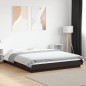 vidaXL Estructura de cama madera de ingeniería negra 160x200 cm vidaXL Estructura de cama madera de ingeniería negra 160x200 cm