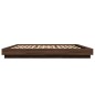 vidaXL Estructura de cama madera de ingeniería marrón roble 180x200 cm vidaXL Estructura de cama madera de ingeniería marrón roble 180x200 cm
