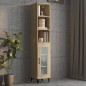 vidaXL Armario pared madera contrachapada roble Sonoma 34,5x32,5x90 cm vidaXL Armario pared madera contrachapada roble Sonoma 34,5x32,5x90 cm