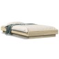 vidaXL Estructura de cama madera de ingeniería roble Sonoma 100x200 cm