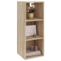 vidaXL Armario pared madera contrachapada roble Sonoma 34,5x32,5x90 cm vidaXL Armario pared madera contrachapada roble Sonoma 34,5x32,5x90 cm