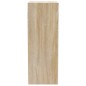 vidaXL Armario pared madera contrachapada roble Sonoma 34,5x32,5x90 cm vidaXL Armario pared madera contrachapada roble Sonoma 34,5x32,5x90 cm