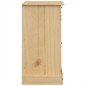 vidaXL Cómoda cajonera Corona madera maciza de pino 120x48x91 cm vidaXL Cómoda cajonera Corona madera maciza de pino 120x48x91 cm