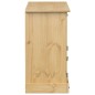 vidaXL Aparador Corona madera maciza de pino 115x40x76 cm vidaXL Aparador Corona madera maciza de pino 115x40x76 cm
