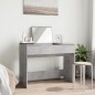 vidaXL Tocador con espejo color gris hormigón 100x45x76 cm vidaXL Tocador con espejo color gris hormigón 100x45x76 cm