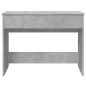 vidaXL Tocador con espejo color gris hormigón 100x45x76 cm vidaXL Tocador con espejo color gris hormigón 100x45x76 cm