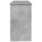 vidaXL Tocador con espejo color gris hormigón 100x45x76 cm vidaXL Tocador con espejo color gris hormigón 100x45x76 cm
