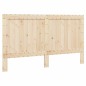 vidaXL Estructura cama con cabecero madera maciza pino gris 180x200 cm
