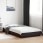 vidaXL Estructura cama con luces LED madera ingeniería negro 90x190 cm vidaXL Estructura cama con luces LED madera ingeniería negro 90x190 cm
