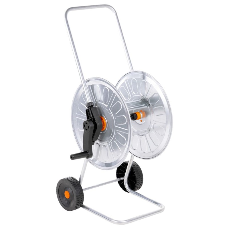 vidaXL Carrito de rollo para manguera de 60 m 1/2" acero vidaXL Carrito de rollo para manguera de 60 m 1/2" acero