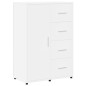 vidaXL Aparadores 2 unidades madera de ingeniería blanco 60x31x84 cm vidaXL Aparadores 2 unidades madera de ingeniería blanco 60x31x84 cm