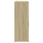 vidaXL Aparadores 2 uds madera de ingeniería roble Sonoma 60x30x84 cm