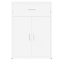 vidaXL Aparadores 2 uds madera de ingeniería blanco 60x30x84 cm vidaXL Aparadores 2 uds madera de ingeniería blanco 60x30x84 cm