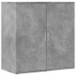 vidaXL Aparadores 2 uds madera de ingeniería gris hormigón 79x38x80 cm vidaXL Aparadores 2 uds madera de ingeniería gris hormigón 79x38x80 cm
