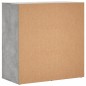 vidaXL Aparadores 2 uds madera de ingeniería gris hormigón 79x38x80 cm vidaXL Aparadores 2 uds madera de ingeniería gris hormigón 79x38x80 cm