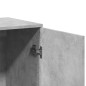 vidaXL Aparadores 2 uds madera de ingeniería gris hormigón 79x38x80 cm vidaXL Aparadores 2 uds madera de ingeniería gris hormigón 79x38x80 cm