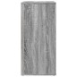 vidaXL Aparadores 2 uds madera de ingeniería gris Sonoma 79x38x80 cm vidaXL Aparadores 2 uds madera de ingeniería gris Sonoma 79x38x80 cm