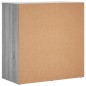 vidaXL Aparadores 2 uds madera de ingeniería gris Sonoma 79x38x80 cm vidaXL Aparadores 2 uds madera de ingeniería gris Sonoma 79x38x80 cm