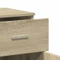 vidaXL Aparadores 2 uds madera de ingeniería roble Sonoma 79x38x80 cm vidaXL Aparadores 2 uds madera de ingeniería roble Sonoma 79x38x80 cm