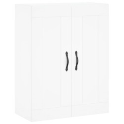 vidaXL Armario de pared madera de ingeniería blanco 69,5x34x90 cm