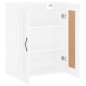 vidaXL Armario de pared madera de ingeniería blanco 69,5x34x90 cm vidaXL Armario de pared madera de ingeniería blanco 69,5x34x90 cm