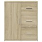 vidaXL Aparador de madera de ingeniería 2 uds roble Sonoma 60x31x70 cm vidaXL Aparador de madera de ingeniería 2 uds roble Sonoma 60x31x70 cm