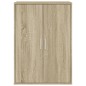 vidaXL Aparadores 2 uds madera de ingeniería roble Sonoma 60x31x84 cm vidaXL Aparadores 2 uds madera de ingeniería roble Sonoma 60x31x84 cm