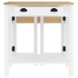 vidaXL Set de bar 5 piezas madera maciza de pino blanco vidaXL Set de bar 5 piezas madera maciza de pino blanco