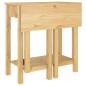 vidaXL Set de bar 5 piezas madera maciza de pino vidaXL Set de bar 5 piezas madera maciza de pino
