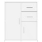 vidaXL Aparador de madera de ingeniería 2 uds blanco 60x31x70 cm