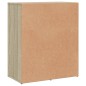 vidaXL Aparador de madera de ingeniería 2 uds roble Sonoma 60x31x70 cm vidaXL Aparador de madera de ingeniería 2 uds roble Sonoma 60x31x70 cm
