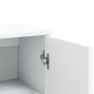 vidaXL Aparadores 3 unidades madera de ingeniería blanco 60x31x84 cm vidaXL Aparadores 3 unidades madera de ingeniería blanco 60x31x84 cm