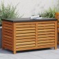 vidaXL Caja de almacenaje de jardín madera maciza acacia 90x48x55 cm vidaXL Caja de almacenaje de jardín madera maciza acacia 90x48x55 cm