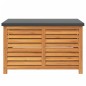 vidaXL Caja de almacenaje de jardín madera maciza acacia 90x48x55 cm vidaXL Caja de almacenaje de jardín madera maciza acacia 90x48x55 cm