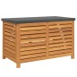 vidaXL Caja de almacenaje de jardín madera maciza acacia 90x48x55 cm vidaXL Caja de almacenaje de jardín madera maciza acacia 90x48x55 cm