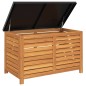 vidaXL Caja de almacenaje de jardín madera maciza acacia 90x48x55 cm vidaXL Caja de almacenaje de jardín madera maciza acacia 90x48x55 cm