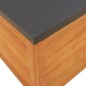 vidaXL Caja de almacenaje de jardín madera maciza acacia 90x48x55 cm vidaXL Caja de almacenaje de jardín madera maciza acacia 90x48x55 cm