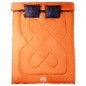 vidaXL Saco de dormir doble y almohadas camping adultos 3-4 estaciones vidaXL Saco de dormir doble y almohadas camping adultos 3-4 estaciones