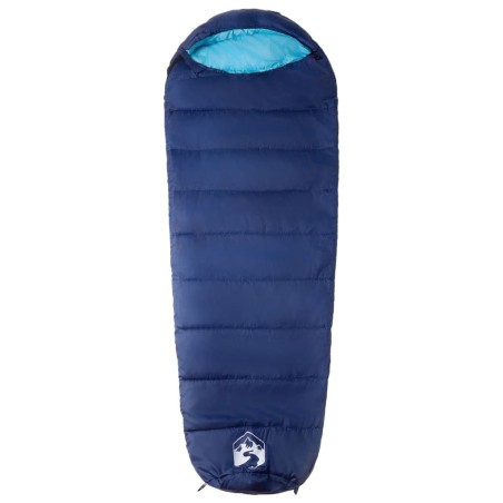 vidaXL Saco de dormir tipo momia de camping para adultos 3 estaciones
