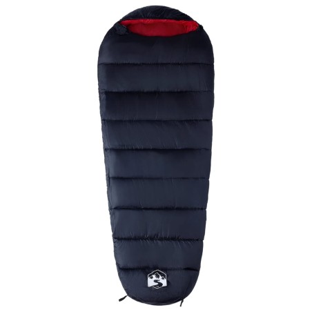 vidaXL Saco de dormir tipo momia de camping para adultos 3 estaciones