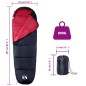 vidaXL Saco de dormir tipo momia de camping para adultos 3 estaciones vidaXL Saco de dormir tipo momia de camping para adultos 3 estaciones