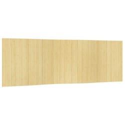 vidaXL Biombo divisor de bambú color natural claro 165x600 cm