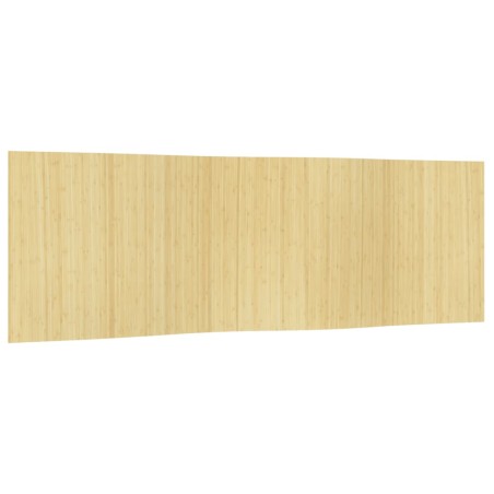 vidaXL Biombo divisor de bambú color natural claro 165x600 cm