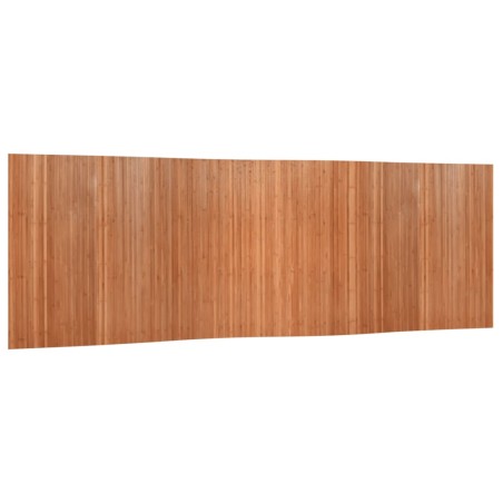 vidaXL Biombo divisor de bambú color natural 165x600 cm