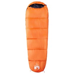 vidaXL Saco de dormir tipo momia de camping para adultos 3 estaciones