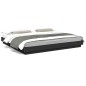 vidaXL Estructura cama con luces LED madera ingeniería negro 200x200cm vidaXL Estructura cama con luces LED madera ingeniería negro 200x200cm