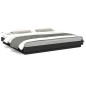 vidaXL Estructura cama con luces LED madera ingeniería negro 180x200cm vidaXL Estructura cama con luces LED madera ingeniería negro 180x200cm